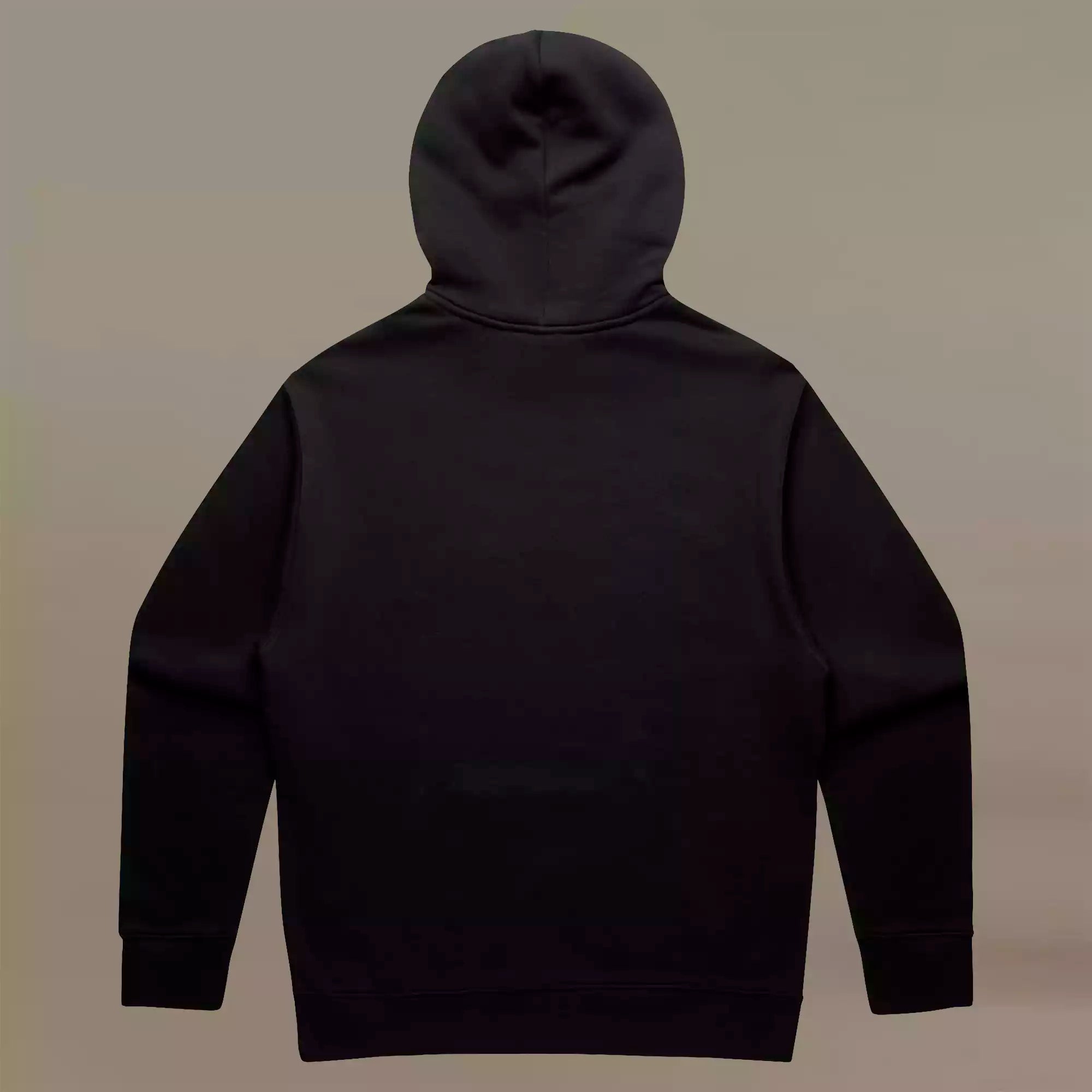GRW women's jiu-jitsu forever BJJ Black Hoodie back