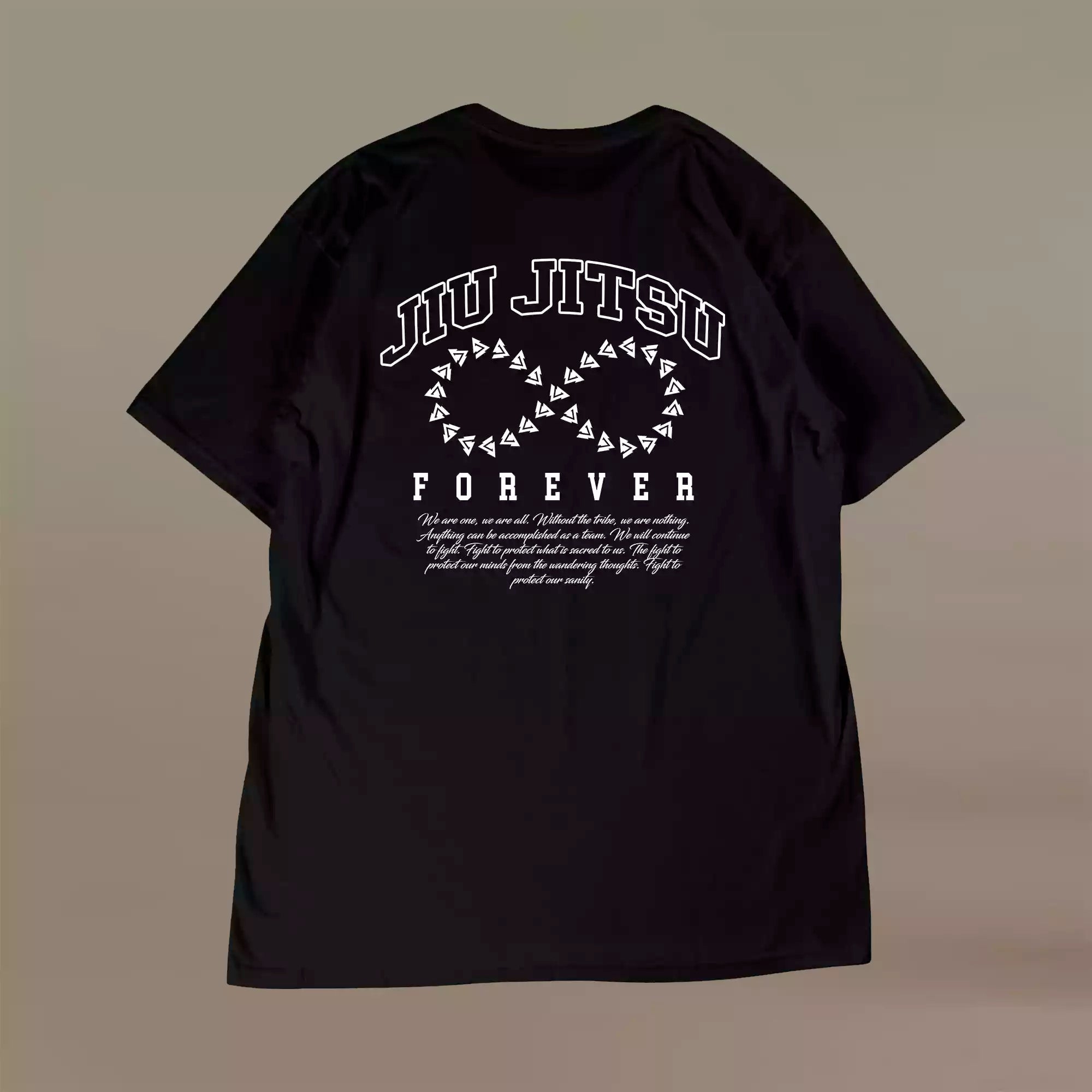 GRW infinity jiu-jitsu forever oversize t-shirt mens back