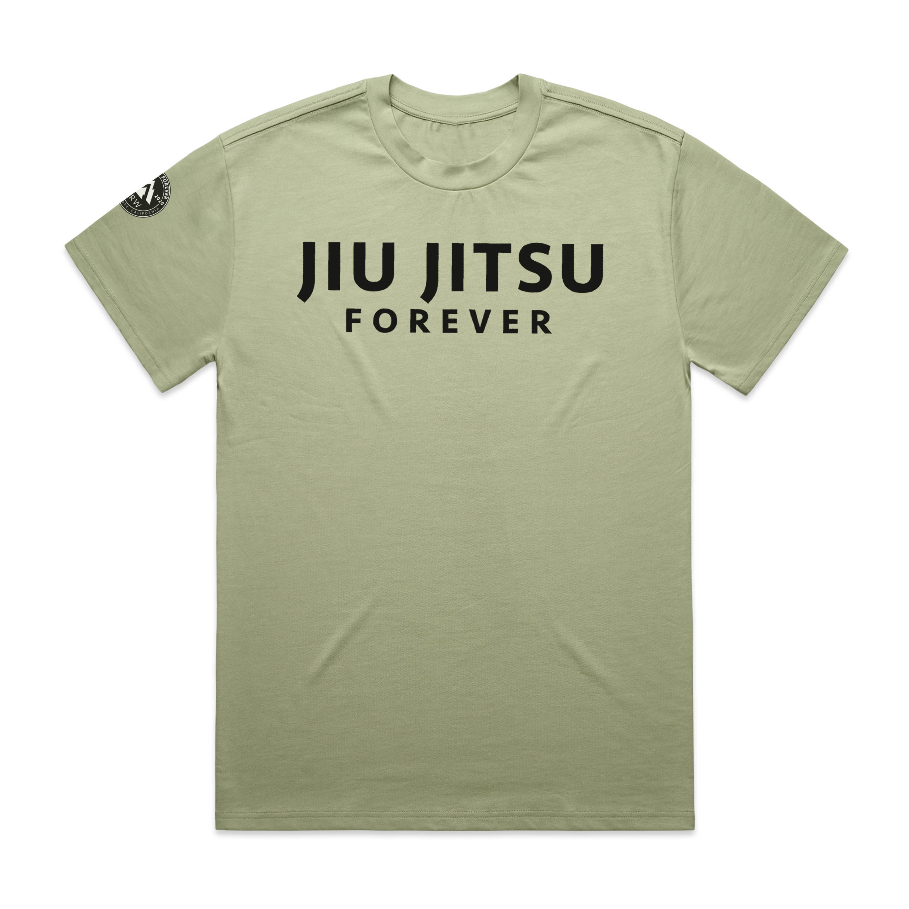 Men's BJJ Jiu Jitsu Forever Heavy Oversized Tee Front