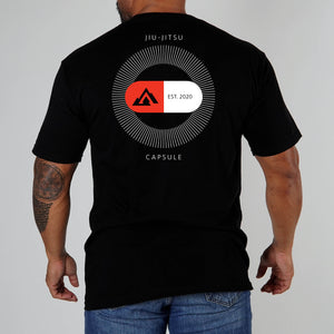 GRW Capsule Ranked Black Belt Jiu Jitsu Classic Fit Tee