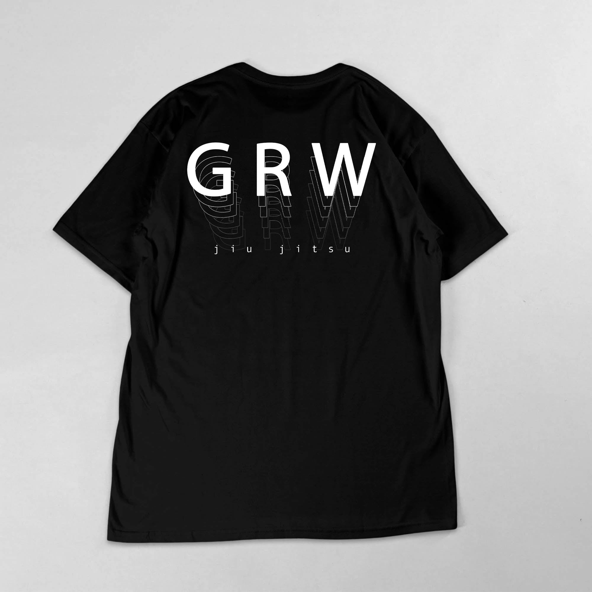 GRW Logo Inverse Jiu Jitsu Oversized Fit Tee