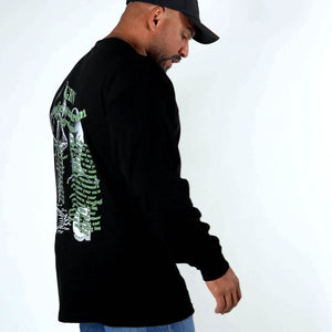 GRW Magic Mushrooms Jiu Jitsu Long Sleeve Tee