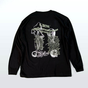 GRW Magic Mushrooms Jiu Jitsu Long Sleeve Tee