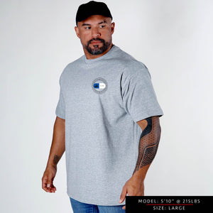 GRW Capsule Ranked Blue Belt Jiu Jitsu Oversized Tee