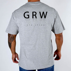 GRW Logo Inverse Jiu Jitsu Oversized Fit Tee