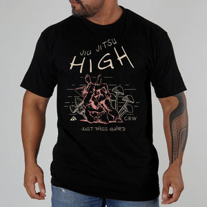 GRW Jiu Jitsu High Mushroom Heads Classic Fit Tee